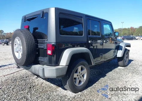 2013 Jeep Wrangler Unlimited Sport from USA, damaged, VIN 1C4BJWDG5DL700312